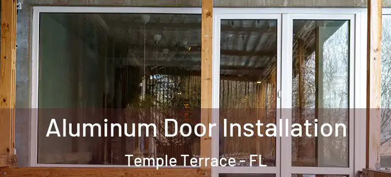  Aluminum Door Installation Temple Terrace - FL
