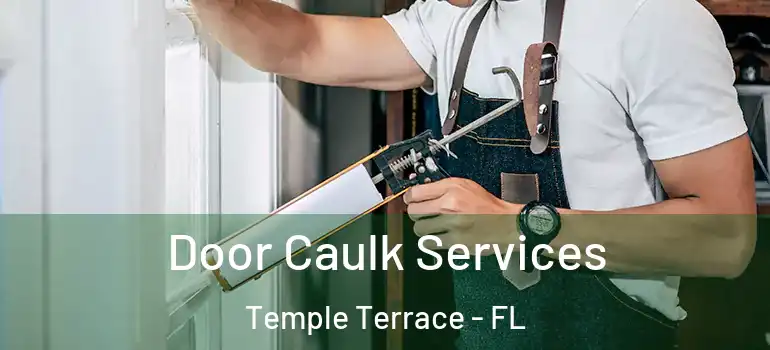  Door Caulk Services Temple Terrace - FL