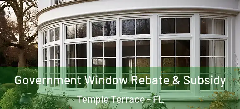  Government Window Rebate & Subsidy Temple Terrace - FL