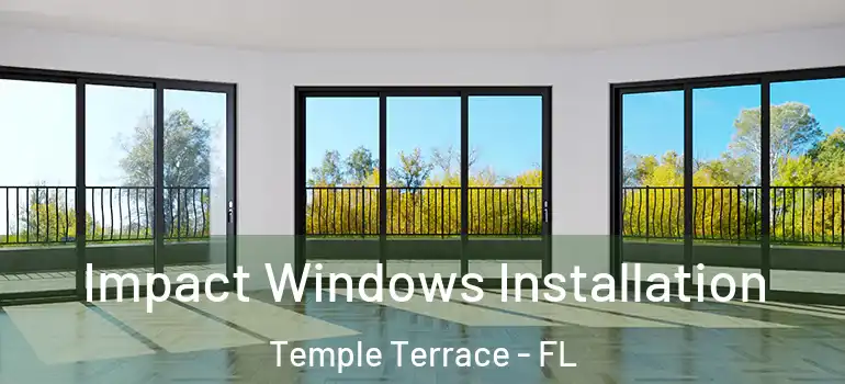  Impact Windows Installation Temple Terrace - FL