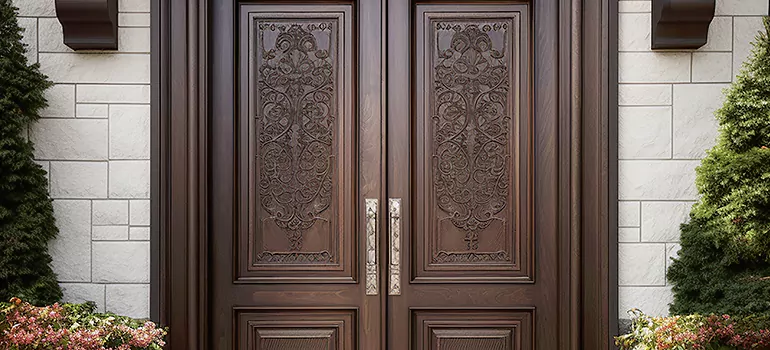 Double Front Doors in Temple Terrace, FL