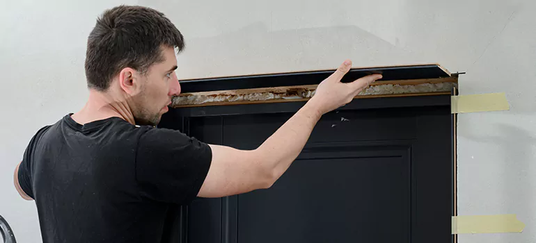 Wood Door Hole Repair in Temple Terrace, FL