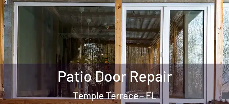Patio Door Repair Temple Terrace - FL