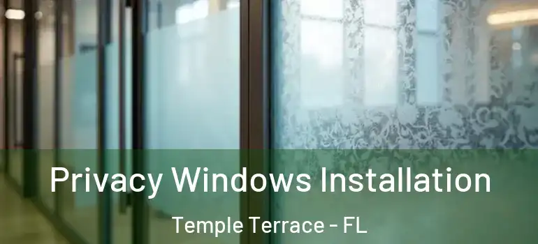  Privacy Windows Installation Temple Terrace - FL