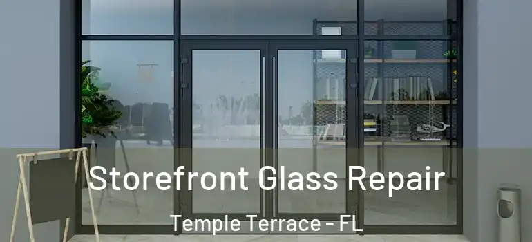  Storefront Glass Repair Temple Terrace - FL